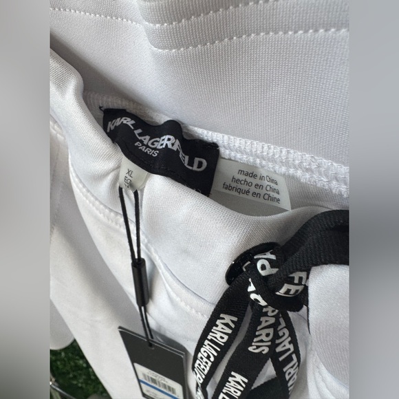 New Karl Lagerfeld White Shorts - Picture 8 of 12